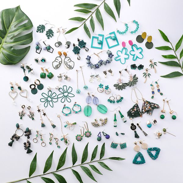 2018 korean mori girl simple vintage frosty style tassel earrings green fairy drop earrings for women fashion accessories, Silver
2018 korean mori girl simple vintage frosty style tassel earrings green fairy drop earrings for women fashion accessories, Silver