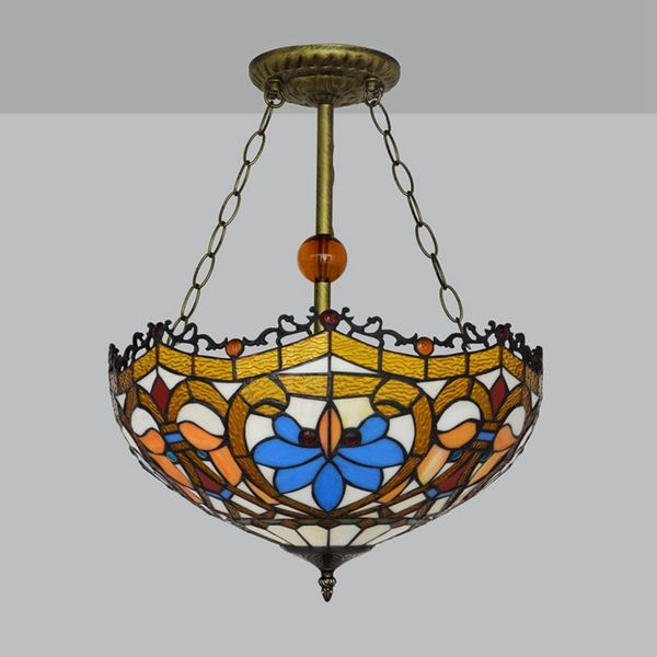 40cm stained glass chandelier pattern white european retro childrens living room chandelier bedroom kitchen fairy light can be customized 07
40cm stained glass chandelier pattern white european retro childrens living room chandelier bedroom kitchen fairy light can be customized 07