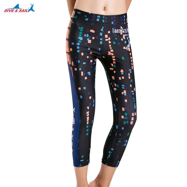 dive & sail women's capris swim pants tights sport swimming surfing leggings sun uv protection upf50+ rash guard running
dive & sail women's capris swim pants tights sport swimming surfing leggings sun uv protection upf50+ rash guard running
