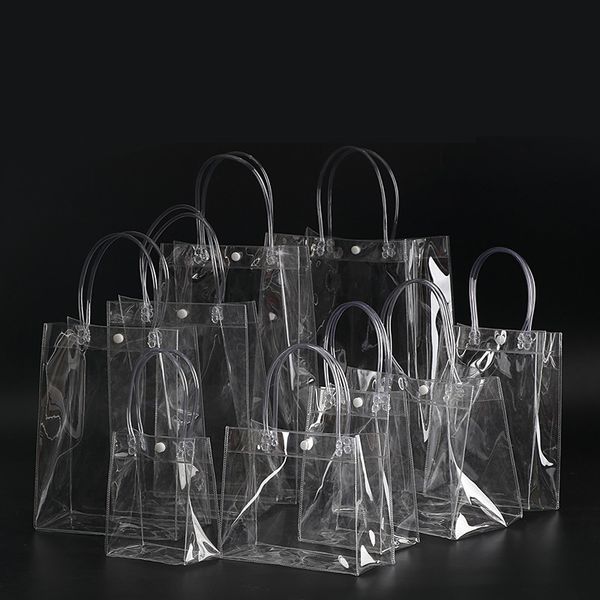 100pcs/lot 13x19x8cm waterproof transparent gift bag plastic bag pvc shop cosmetic packaging party holiday supplies
100pcs/lot 13x19x8cm waterproof transparent gift bag plastic bag pvc shop cosmetic packaging party holiday supplies