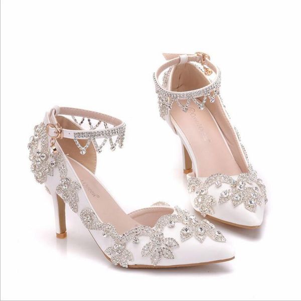 hollow out stiletto pointed pumps sandals wedding buckle bride shoes summer glittering crystal rhinestone ing, Black
hollow out stiletto pointed pumps sandals wedding buckle bride shoes summer glittering crystal rhinestone ing, Black