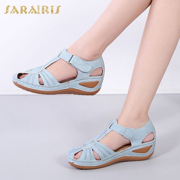 sarairis moda 2020 de talla grande 46 al por mayor hook loop sandalias cómodas gladiador de plataforma tacones ocio zapatos mujer, Black
sarairis moda 2020 de talla grande 46 al por mayor hook loop sandalias cómodas gladiador de plataforma tacones ocio zapatos mujer, Black