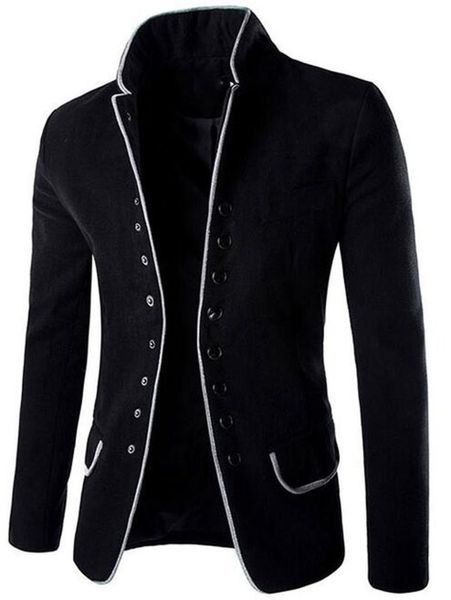 zogaa mens jackets and coats casual slim blazer suits for men stand collar woollen outwear overcoat blazer men, Black;brown
zogaa mens jackets and coats casual slim blazer suits for men stand collar woollen outwear overcoat blazer men, Black;brown