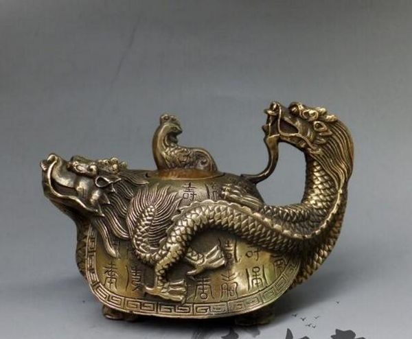 special offer antique pure copper baishou dragon turtle pot decoration kettle teapot feng shui copper crafts antiques collection miscellaneo
special offer antique pure copper baishou dragon turtle pot decoration kettle teapot feng shui copper crafts antiques collection miscellaneo