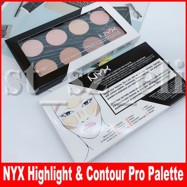 nyx 3d bronzer highlighter contour pro пудра тени профессиональная комбинация косметики для лица корректор палитра 8 цветов 
nyx 3d bronzer highlighter contour pro пудра тени профессиональная комбинация косметики для лица корректор палитра 8 цветов