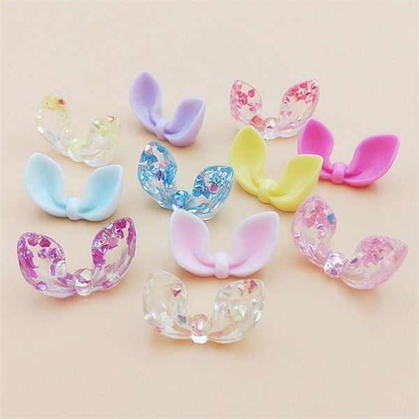 20pc fashion bow color sequin stereo ear bow resin accessories with knot resin jewelry for women girl bag car key, Silver
20pc fashion bow color sequin stereo ear bow resin accessories with knot resin jewelry for women girl bag car key, Silver