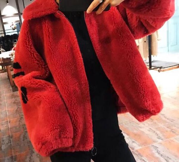 2018 warm snow coats australian wool granules fur parkas street fashion 3 colours sheep shearing fur coats, Black
2018 warm snow coats australian wool granules fur parkas street fashion 3 colours sheep shearing fur coats, Black