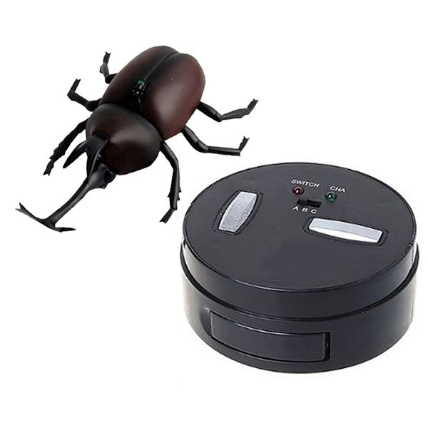 infrared remote control simulation beetle mini rc animal kids child toy boy gift