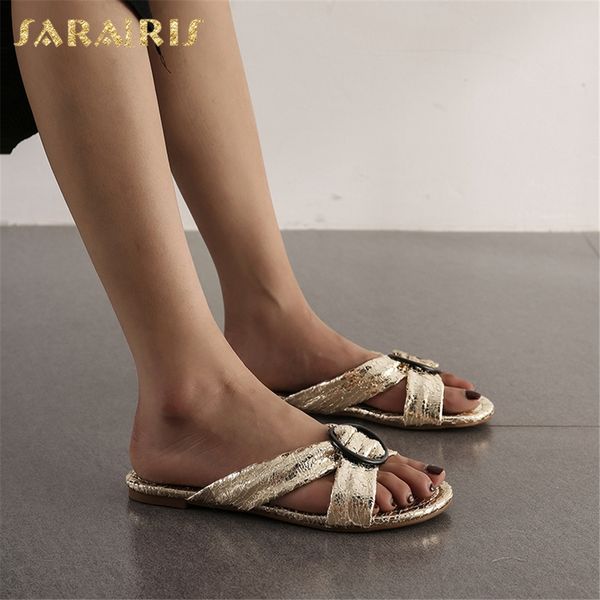 sarairis fashion new size 36-43 open toe 2019 slippers woman shoes women slip on flat heels outdoor shoes woman slippers, Black
sarairis fashion new size 36-43 open toe 2019 slippers woman shoes women slip on flat heels outdoor shoes woman slippers, Black