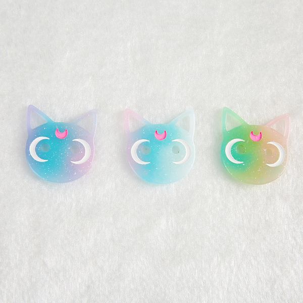 10pcs 24*28mm multicolor sailor moon cat flatback resin cabochons charms necklace pendant earring accessories for diy decorati, Bronze;silver
10pcs 24*28mm multicolor sailor moon cat flatback resin cabochons charms necklace pendant earring accessories for diy decorati, Bronze;silver