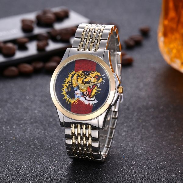 New Hot Sale Men Women Watch Brand Luxury Quartz Tiger Head Watch Fashion Casual Watches 35_01