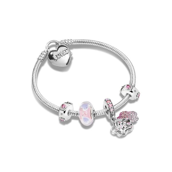 gchic s925 2020 peach blossom beaded bracelet set romantic pink for original diy bracelets gift jewelry, Black
gchic s925 2020 peach blossom beaded bracelet set romantic pink for original diy bracelets gift jewelry, Black