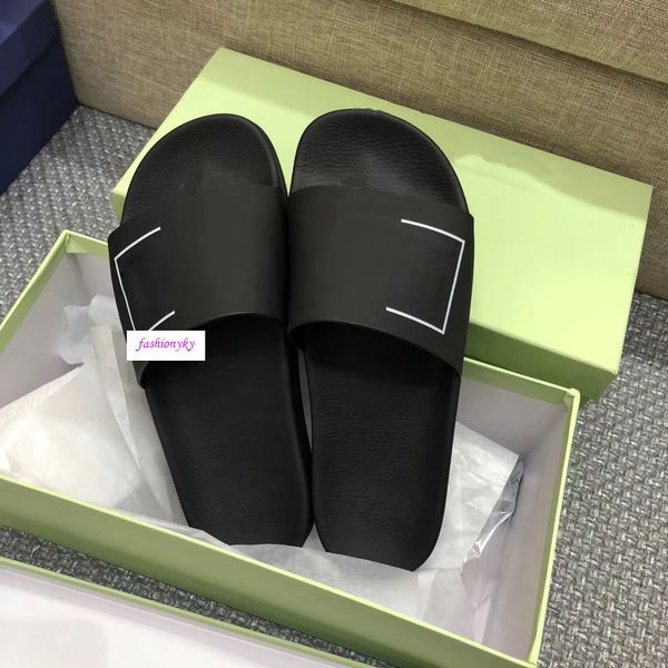 new summer designer off leisure indoor beach slippers white printing lovers slippers, Black
new summer designer off leisure indoor beach slippers white printing lovers slippers, Black