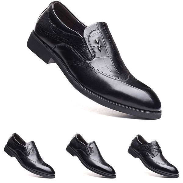 ale 2020 new arrivel 37-44 new men's leather men's shoes overshoes british casual shoes espadrilles #28, Black
ale 2020 new arrivel 37-44 new men's leather men's shoes overshoes british casual shoes espadrilles #28, Black