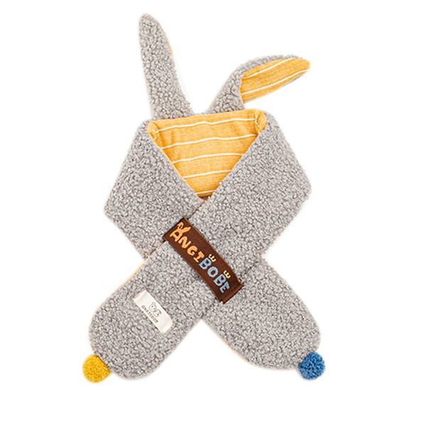 warm cute cartoon cotton scarf 2-6t children fashion winter scarf kids boys girl, Blue;gray