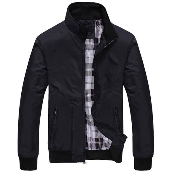 autumn mens jacket designer loose plus size coat casual mens zipper solid color outerwear, Black;brown
autumn mens jacket designer loose plus size coat casual mens zipper solid color outerwear, Black;brown