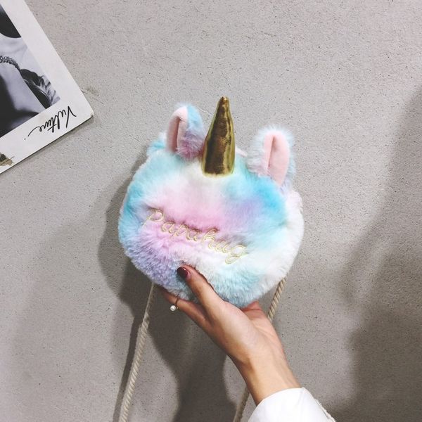 unicorn plush pouch female new cartoon messenger bag cute shoulder bag earphone storage coin change women purse
unicorn plush pouch female new cartoon messenger bag cute shoulder bag earphone storage coin change women purse