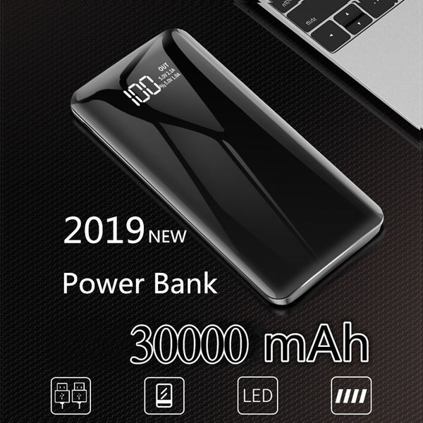 power bank 30000mah mirror external battery portable fast charger for use with all mobile phone chargers external battery pack
power bank 30000mah mirror external battery portable fast charger for use with all mobile phone chargers external battery pack