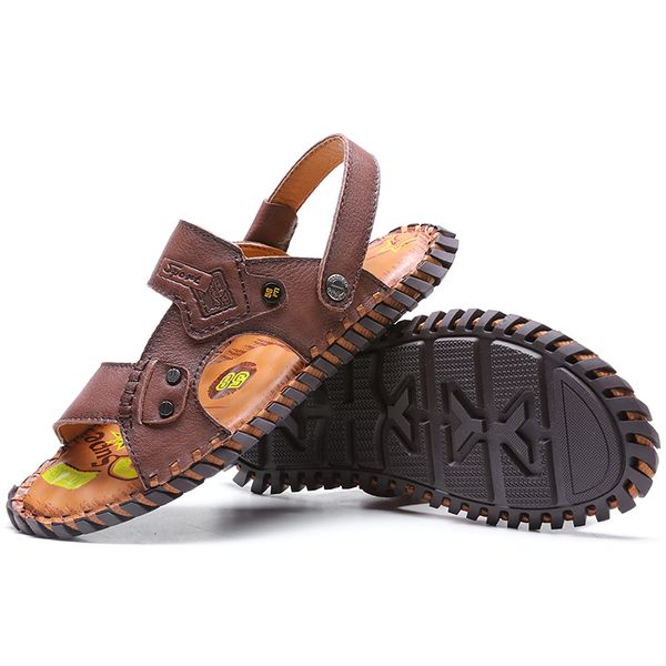 new male shoes genuine leather men sandals summer beach fashion outdoor casual sneakers comfort soft walking sandals size 38-44
new male shoes genuine leather men sandals summer beach fashion outdoor casual sneakers comfort soft walking sandals size 38-44