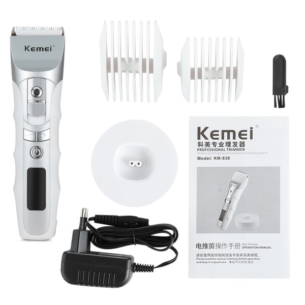 новый стиль kemei km-838 liquid crystal 2мм триммер для бороды, машинки для стрижки волос электрические фейдеров ножницы волос newclipper ob
новый стиль kemei km-838 liquid crystal 2мм триммер для бороды, машинки для стрижки волос электрические фейдеров ножницы волос newclipper ob