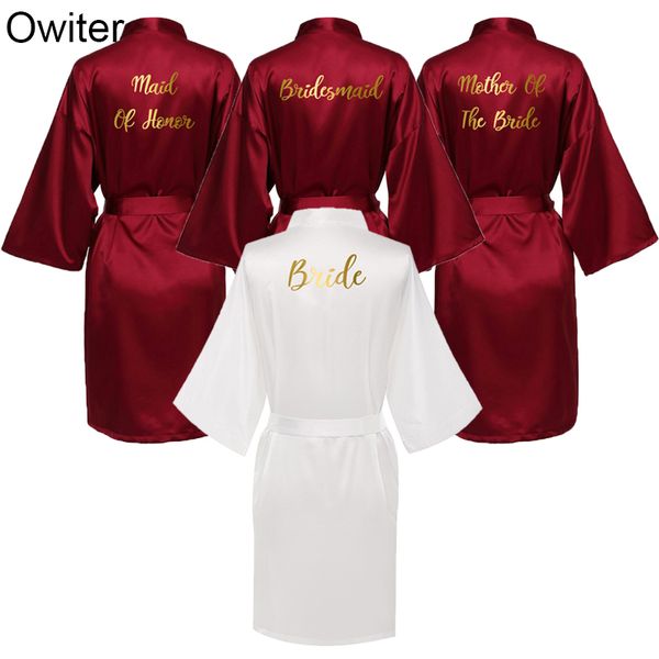 owiter 2019 new personalized bridesmaid bridal robes silk satin bath robe bride robes women wedding bride gown nightgrowns, Black;red
owiter 2019 new personalized bridesmaid bridal robes silk satin bath robe bride robes women wedding bride gown nightgrowns, Black;red