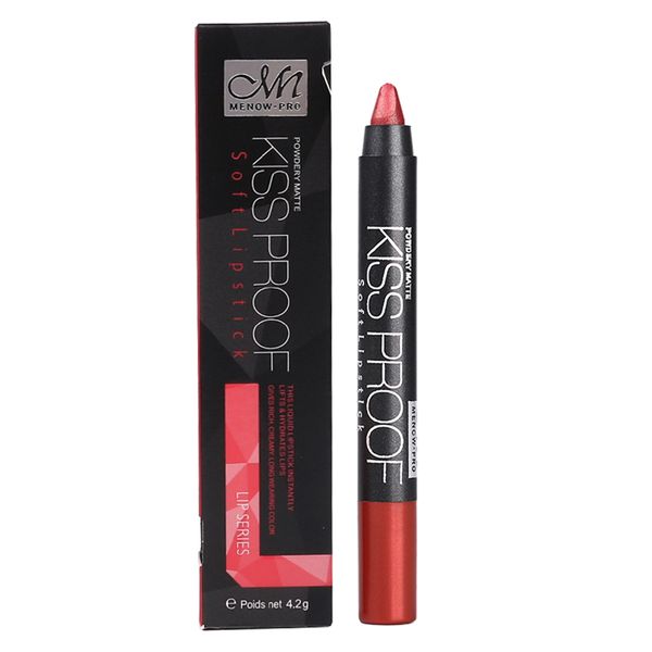 19 colors matte kissproof lipstick with long lasting effect waterproof powdery matte soft lip stick menow makeup
19 colors matte kissproof lipstick with long lasting effect waterproof powdery matte soft lip stick menow makeup