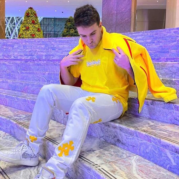 Мода Бандан Box Logo Tee 19FW Hip Hop Street скейтборд мужчин и женщины короткого рукава лето футболка
Мода Бандан Box Logo Tee 19FW Hip Hop Street скейтборд мужчин и женщины короткого рукава лето футболка