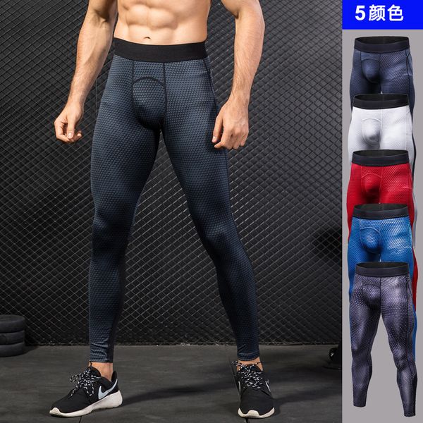 men's 3-d printed pro fitness running training fast-drying elastic tight pants 4010, Black;blue
men's 3-d printed pro fitness running training fast-drying elastic tight pants 4010, Black;blue