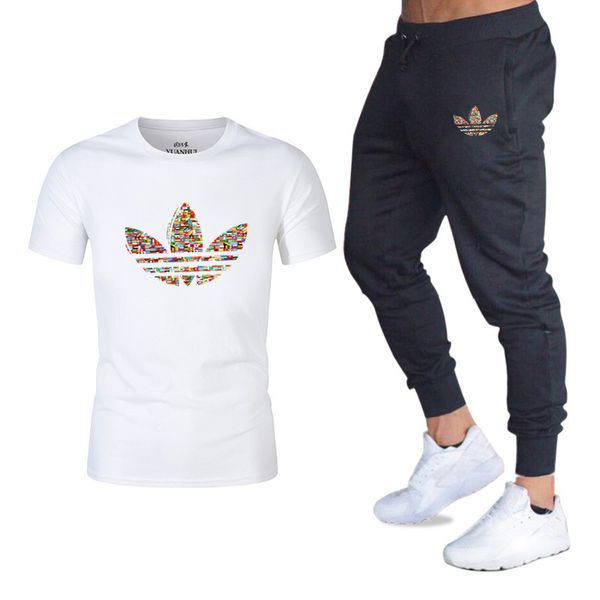 2019summer men's sets t shirts+pants two pieces sets casual tracksuit new male casual tshirt gyms fitness trousers men, Gray
2019summer men's sets t shirts+pants two pieces sets casual tracksuit new male casual tshirt gyms fitness trousers men, Gray