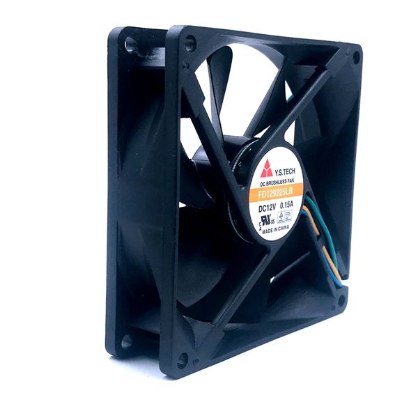 new fan fd129225lb 9225 12v 0.15a 9cm / cm silent chassis power supply pwm cooling fan 2400rpm 45.8cfm
new fan fd129225lb 9225 12v 0.15a 9cm / cm silent chassis power supply pwm cooling fan 2400rpm 45.8cfm