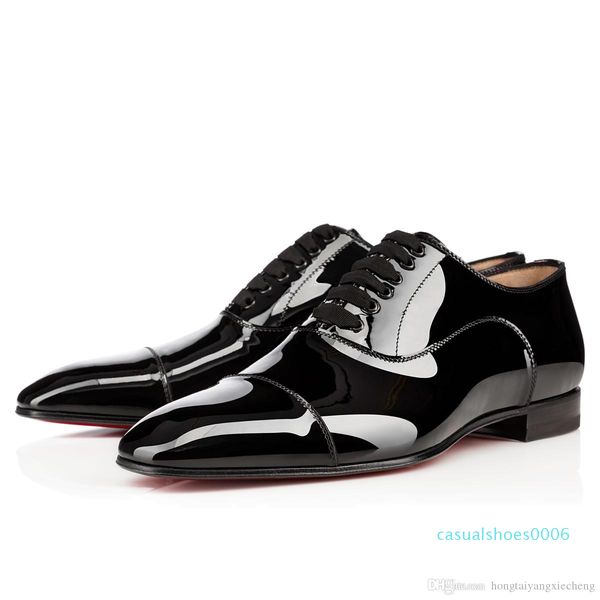 new fashion red bottom shoes greggo orlato flat genuine leather oxford shoes mens womens walking flats wedding party loafers 38-47 c06, Black 
new fashion red bottom shoes greggo orlato flat genuine leather oxford shoes mens womens walking flats wedding party loafers 38-47 c06, Black