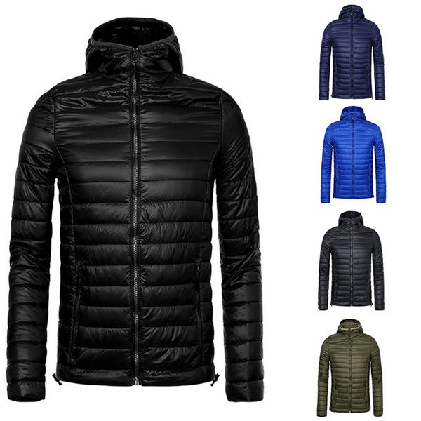 puimentiua 2018 men jacket ultralight coat waterproof down parkas winter warm casual solid hooded slim fit jackets, Black
puimentiua 2018 men jacket ultralight coat waterproof down parkas winter warm casual solid hooded slim fit jackets, Black