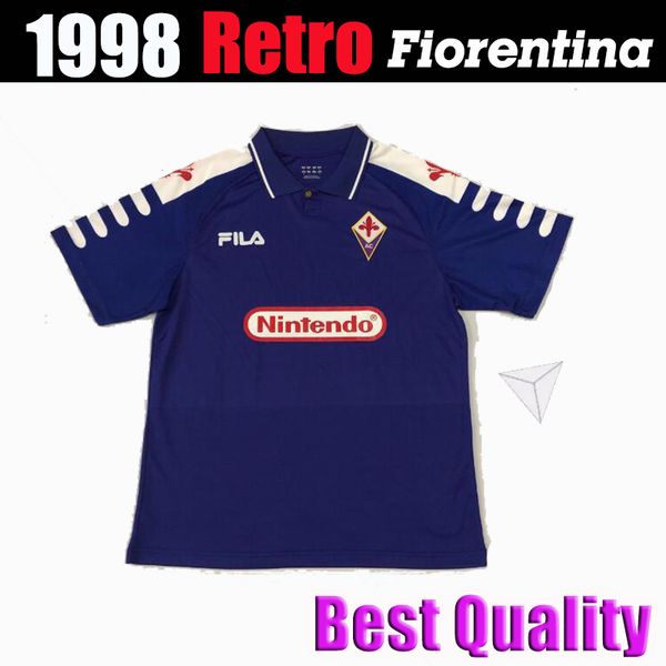 1998 1999 retro fiorentina soccer jerseys 9 batistuta 10 rui costa custom vintage 98 99 florence home football shirt camisas de futebol, Black;yellow
1998 1999 retro fiorentina soccer jerseys 9 batistuta 10 rui costa custom vintage 98 99 florence home football shirt camisas de futebol, Black;yellow