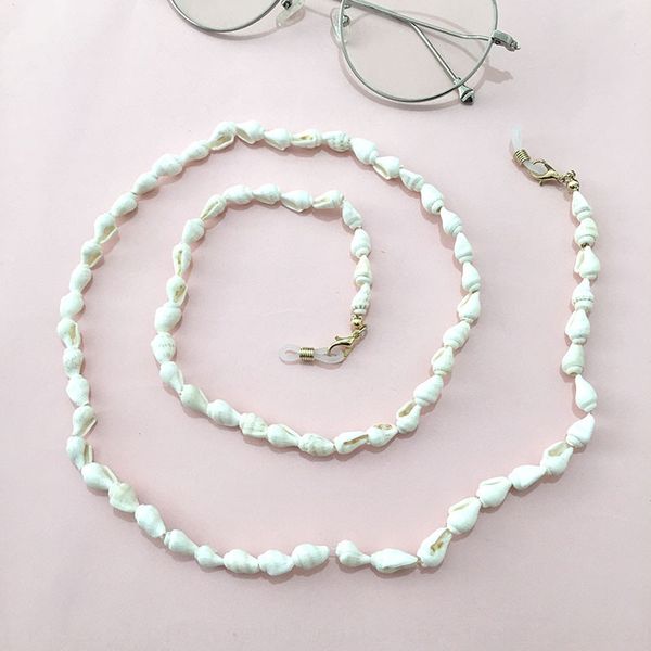 bohemia natural shell shell white small conch glasses chain anti-slip anti-lost glasses rope chain, Blue
bohemia natural shell shell white small conch glasses chain anti-slip anti-lost glasses rope chain, Blue