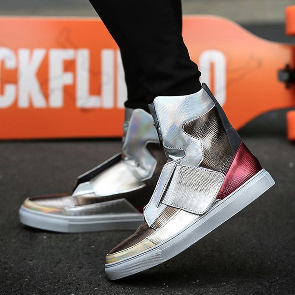 dancing flat high sneakers fashion breathable casual walking colorful shoes british hip hop shoes bota zapatillas hombre, Black
dancing flat high sneakers fashion breathable casual walking colorful shoes british hip hop shoes bota zapatillas hombre, Black