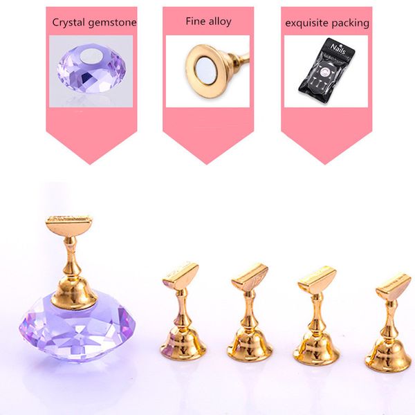 5pcs false nail art crystal gemstone base nail tip practice stand base manicure support brace salon manicure tool
5pcs false nail art crystal gemstone base nail tip practice stand base manicure support brace salon manicure tool