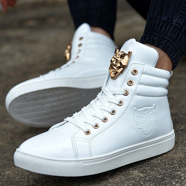 new fashion casual shoes for men pu leather lace up red white black mens sneakers autumn high male flats shoes
new fashion casual shoes for men pu leather lace up red white black mens sneakers autumn high male flats shoes