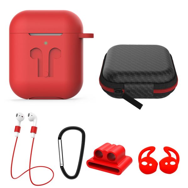 earphone case for apple airpods 1/2 3pro charging silicone headphones cases metal buckle+lanyard +case +earmuffs+bag for airpods
earphone case for apple airpods 1/2 3pro charging silicone headphones cases metal buckle+lanyard +case +earmuffs+bag for airpods