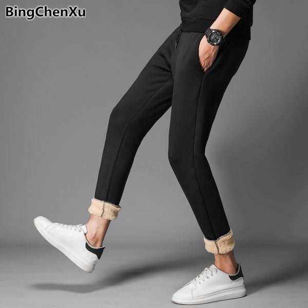 2019 winter joggers sweatpants lamb cashmere mens pants new fashion casual men's pants male trousers thick warm sweatpants, Black
2019 winter joggers sweatpants lamb cashmere mens pants new fashion casual men's pants male trousers thick warm sweatpants, Black