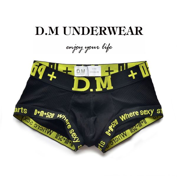 d. men's underwear low waist cotton comfortable bag personalized underwear boxer pants stylish youth four-corner size, Black;white
d. men's underwear low waist cotton comfortable bag personalized underwear boxer pants stylish youth four-corner size, Black;white