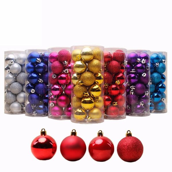 24 pcs 4cm 6cm 8cm shiny christmas tree ball baubles party wedding hanging ornament christmas decoration supplies 
24 pcs 4cm 6cm 8cm shiny christmas tree ball baubles party wedding hanging ornament christmas decoration supplies