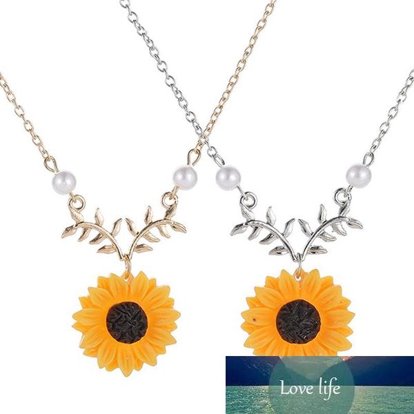 fashion silver/gold color sunflower flower daisy pendant chain necklace for women wedding party jewelry
fashion silver/gold color sunflower flower daisy pendant chain necklace for women wedding party jewelry
