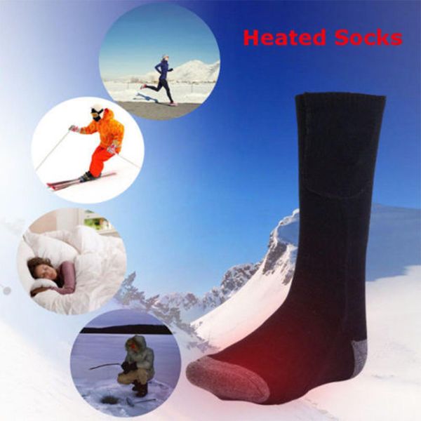 winter 3v electrically heated sport socks soft cotton double layer thermal heating skiing socks with battery box, Black
winter 3v electrically heated sport socks soft cotton double layer thermal heating skiing socks with battery box, Black