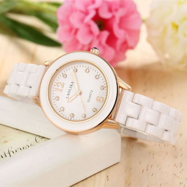 luminous atmospheric white plus gold quartz arabic numbers ceramic strap watch for women student fashion & casual chronograph, Slivery;brown
luminous atmospheric white plus gold quartz arabic numbers ceramic strap watch for women student fashion & casual chronograph, Slivery;brown