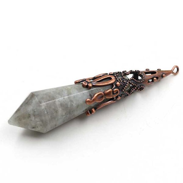 10 pcs hexagon prism section tiger eye stone pendant opalite opal copper plated vintage style jewelr, Silver
10 pcs hexagon prism section tiger eye stone pendant opalite opal copper plated vintage style jewelr, Silver