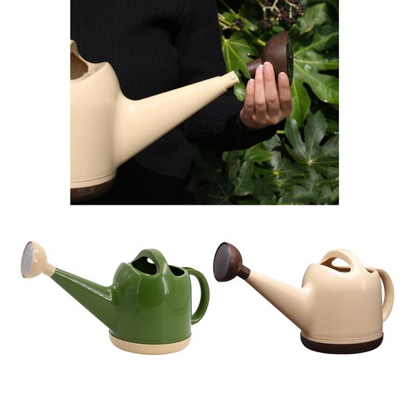 2x new plastic 4l watering can sprinkler plants for outdoor green/beige
2x new plastic 4l watering can sprinkler plants for outdoor green/beige