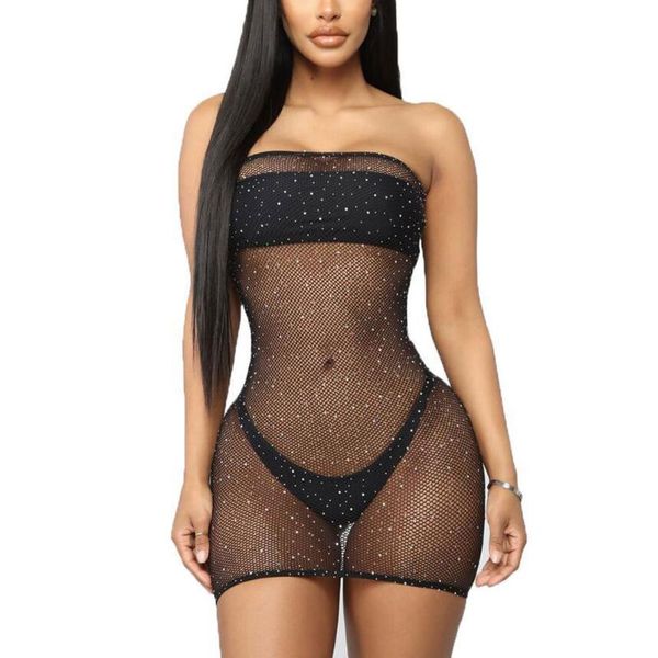 2020 women sheer mesh bikini cover up fishnet crystal diamante summer beach dress bathing suit swimwear swimsuits one piece
2020 women sheer mesh bikini cover up fishnet crystal diamante summer beach dress bathing suit swimwear swimsuits one piece