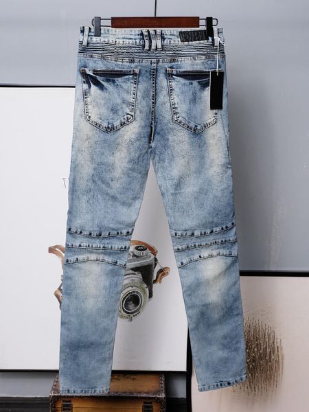 2019 summer style brand men's washed blue fold hole slim denim stretch denim skinny jeans straight biker skinny jeans size 29-38
2019 summer style brand men's washed blue fold hole slim denim stretch denim skinny jeans straight biker skinny jeans size 29-38