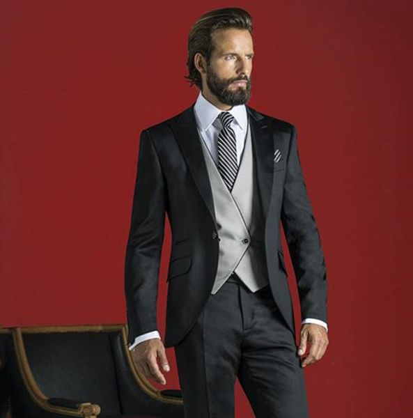 new arrival one button groomsmen peak lapel groom tuxedos men suits wedding/prom man blazer ( jacket+pants+vest+tie) a319, Black;gray
new arrival one button groomsmen peak lapel groom tuxedos men suits wedding/prom man blazer ( jacket+pants+vest+tie) a319, Black;gray