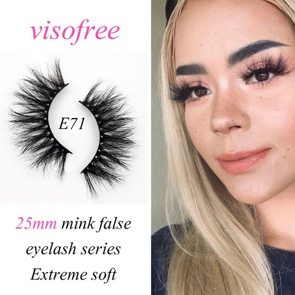 viso25mm long faux 3d mink lashes natural long false eyelashes dramatic volume fake lashes makeup extension eyelashes e71
viso25mm long faux 3d mink lashes natural long false eyelashes dramatic volume fake lashes makeup extension eyelashes e71